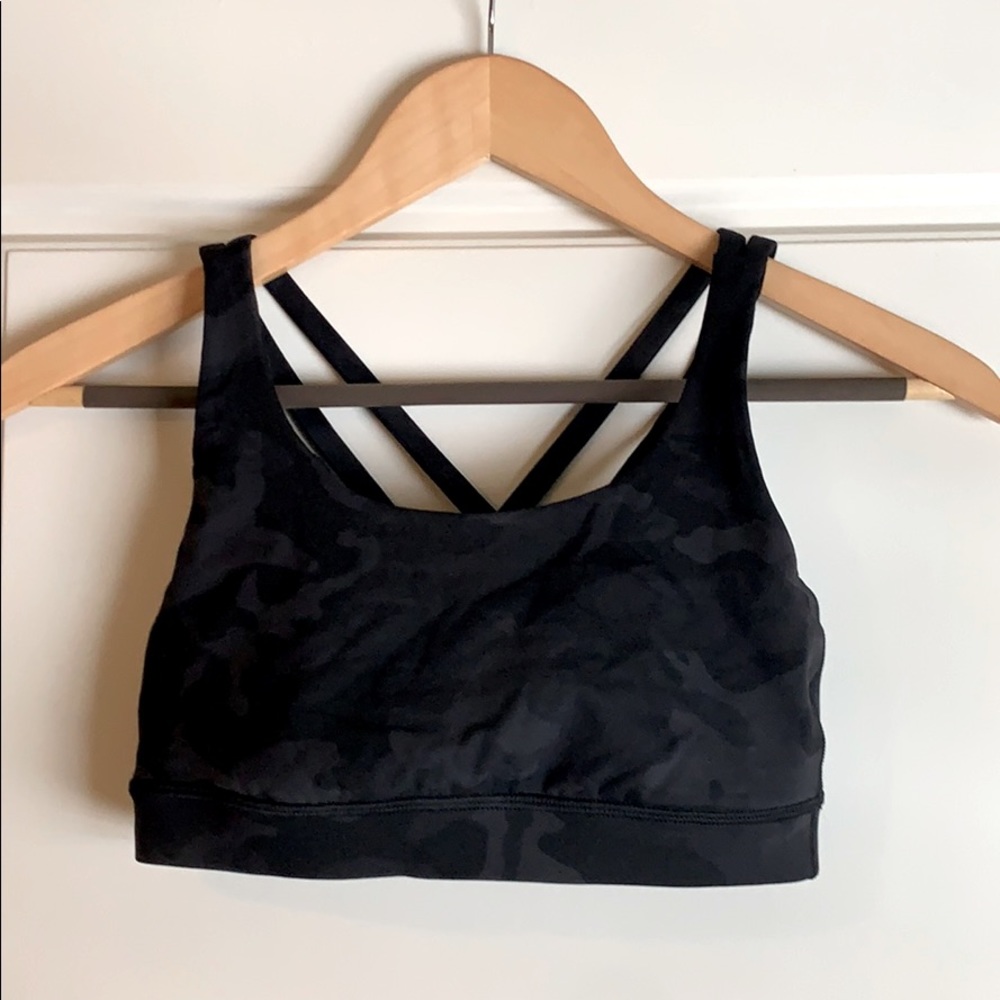 Lululemon Camo Energy Bra